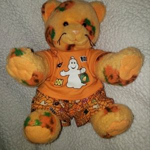 Build a bear pumpkin kitty
